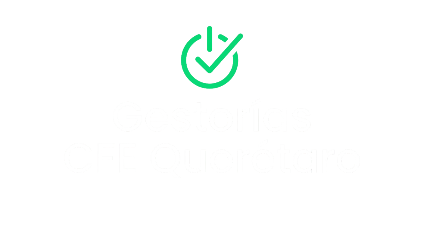 Logotipo Gestorías CFE Querétaro